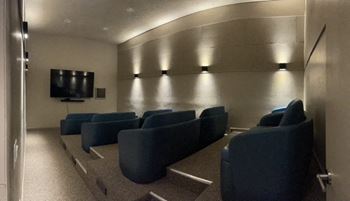 On-site movie theater